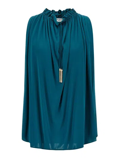 BALMAIN TOP - AZUL