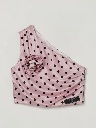 Balmain Kids' Top  Bambino Colore Rosa