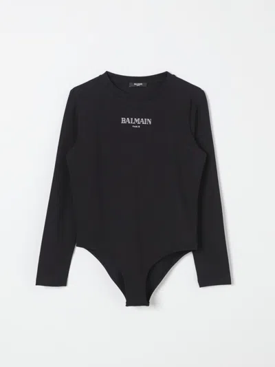 Balmain Sweater  Kids Color Black In Schwarz