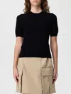 Balmain Top  Woman Color Black In Black