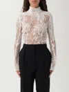 Balmain Top  Woman Color White In White
