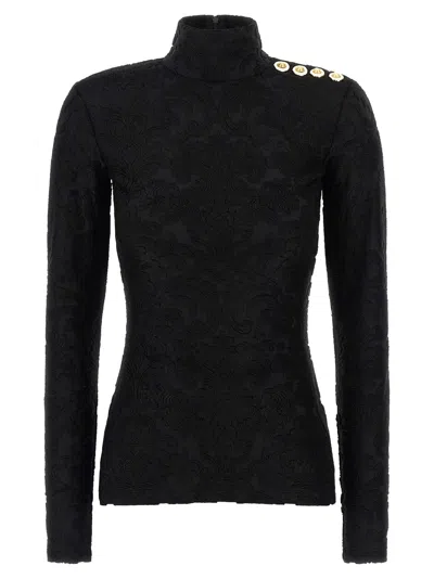 BALMAIN BALMAIN TOP 'BAROCCO' PATTERN
