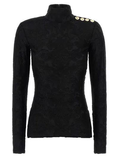 BALMAIN BALMAIN TOP 'BAROCCO' PATTERN