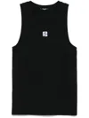 Balmain Top - Negro In Black
