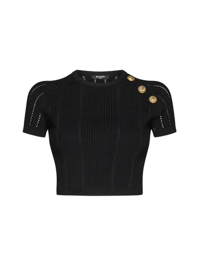 Balmain Top In Black