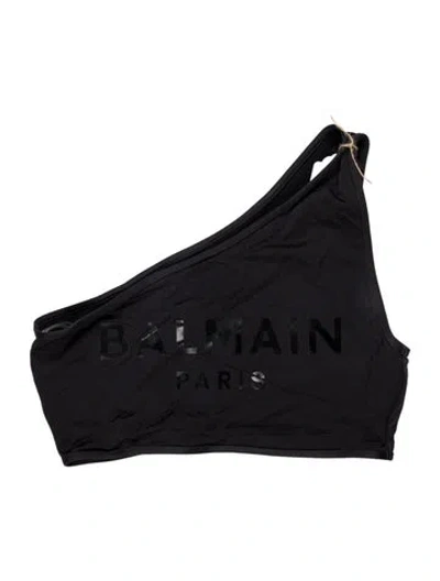 Pre-owned Balmain Top In Blue