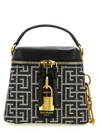 Balmain Top Handle Bag In Black