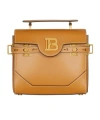 Balmain Top Handle Shoulder Bag In Brown