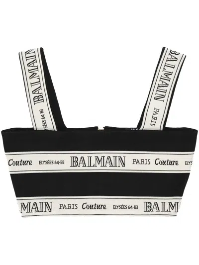 Balmain Top In Black