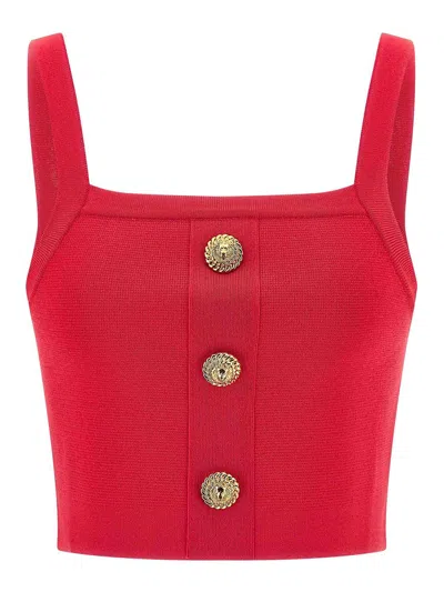 Balmain Top 3 Buttons In Multi