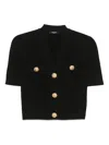 Balmain Top With Decorative Buttons