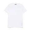 Balmain White Crewneck T-shirt With Logo Lettering On The Front In Cotton Man In Multicolor