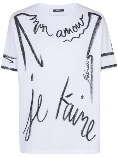 Balmain Topwear In White