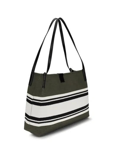 Balmain Tote Bag In Green