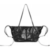 Balmain Track Shiny Leather Tote Bag