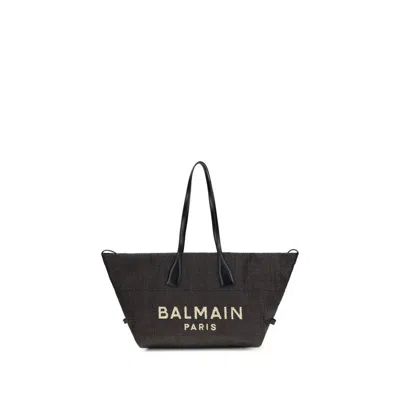 Balmain Track Shoulder Bag  Black