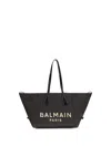 Balmain Track Shoulder Bag In Black