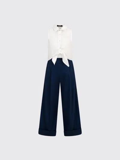 Balmain Dress Kids Color Blue