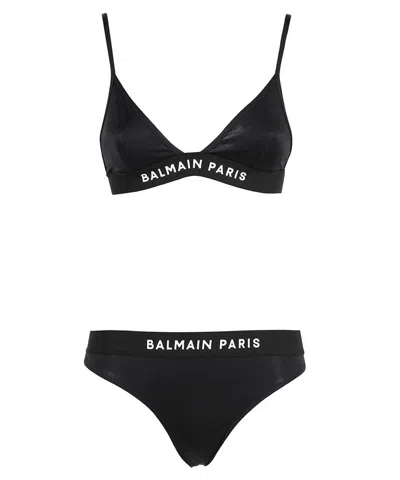 Balmain Triangle Bra Bikini