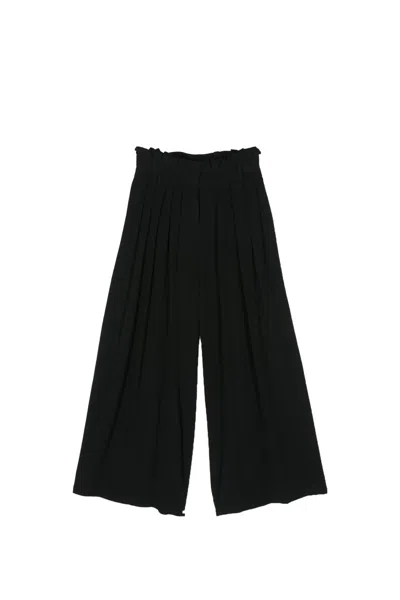 Balmain Kids' Pleat-detail Trousers In Back