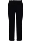 Balmain Pants In Virgin Wool In Black