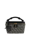 Balmain Trousse B-army Crossbody Bag In Black