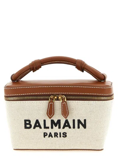 Balmain 'trousse B-army' Crossbody Bag In Neutral