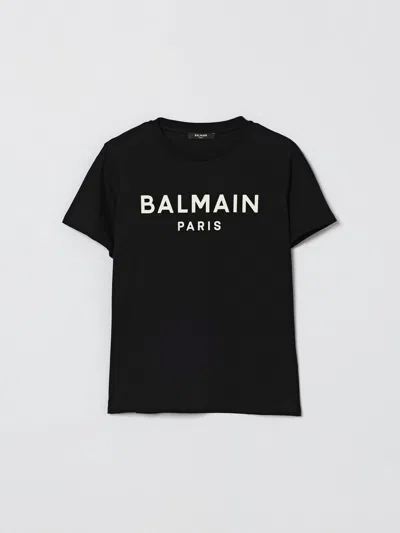 Balmain T-shirt  Kids Color Black