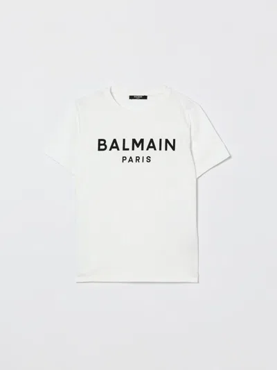 Balmain T-shirt  Kids Color White