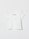 Balmain Tシャツ  ボーイ カラー ホワイト In White