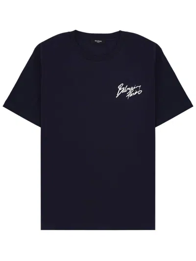 BALMAIN BALMAIN T-SHIRT WITH LOGO