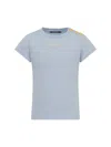 Balmain T-shirt With Logo In Blue