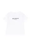 Balmain T-shirt With Logo In White