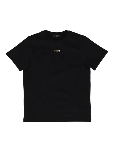 Balmain Kids'  T-shirt/top In Black