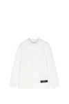 Balmain Roll-neck Wool Jumper In White