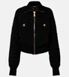 Balmain Jacket With Decorative Buttons In Black