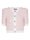 Balmain Tweed Cardigan
