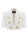 Balmain Coats & Jackets In White