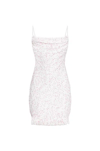 BALMAIN BALMAIN TWEED DRESS WITH STRAPS