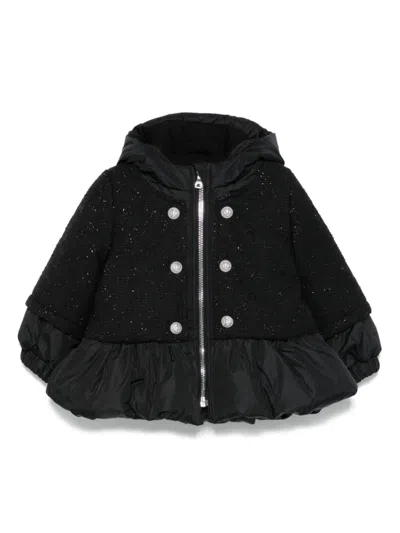 Balmain Babies' Tweed Jacket In Black