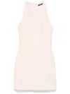 Balmain Tweed Mini Dress - Women's - Cotton/polyamide/acrylic/viscoseviscosecotton In Pink
