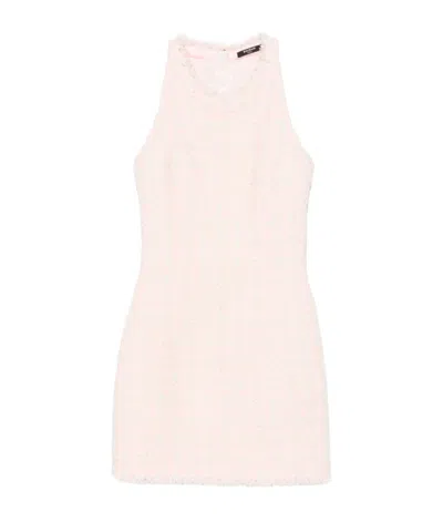 BALMAIN BALMAIN TWEED SLEEVELESS MINI DRESS