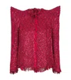 Balmain Tweed Sequin-embellished Jacket In Pink