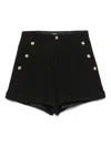 BALMAIN TWEED SHORTS