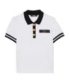 BALMAIN TWO-TONE POLO SHIRT