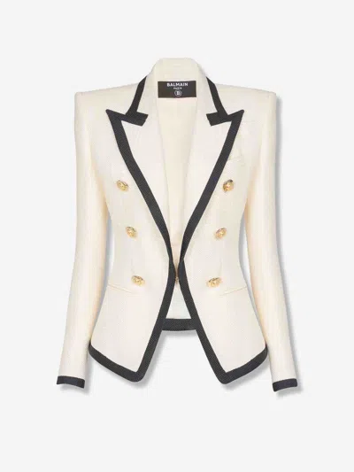 BALMAIN BALMAIN TWO-TONE BLAZER