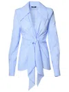 Balmain Shirts In Light Blue