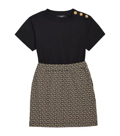BALMAIN TWO-TONE DRESS