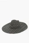 Balmain Two-tone Floppy Hat With All-over Monogram