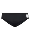 Balmain Black Polyester Blend Underwear In Black
